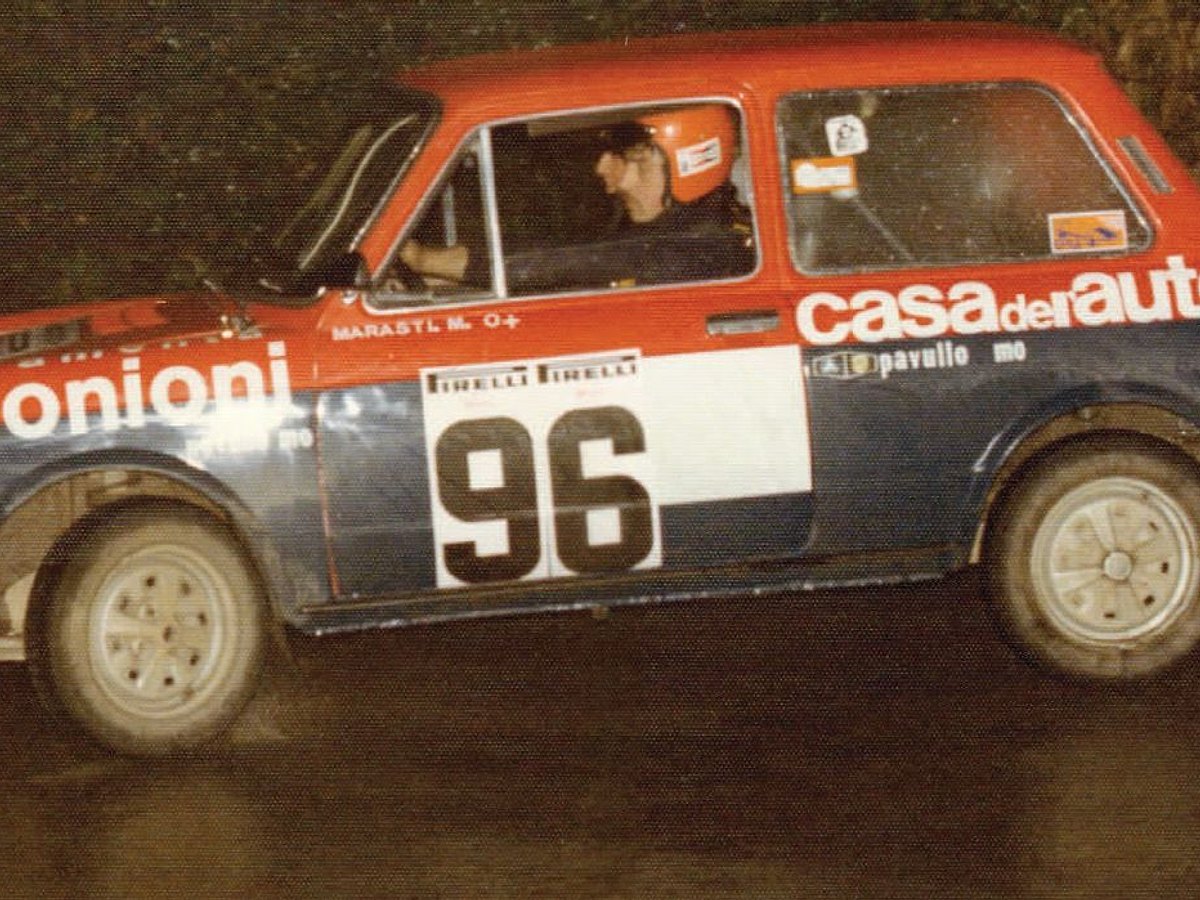 La vettura da rally che sponsorizziamo